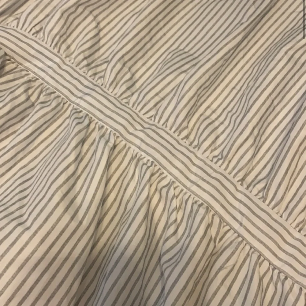 NWOT PB teen twin xl pinstripe comforter